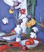 Tulips and Fruit Samuel John Peploe